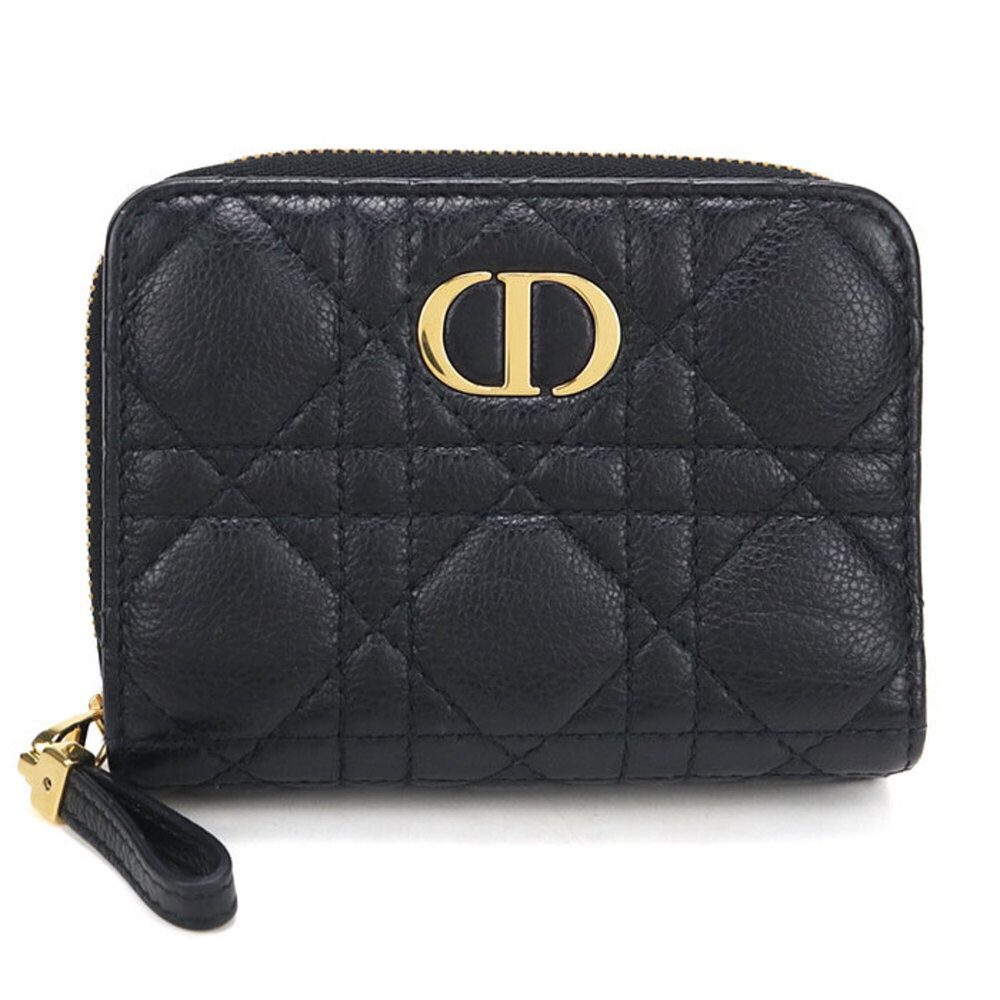 Christian Dior DIOR Dior Bi-fold Wallet S5032UWHC_M900 Scarlet Caro Women's B...